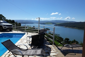 Rancho próx. a Escarpas do Lago com uma Linda Vista